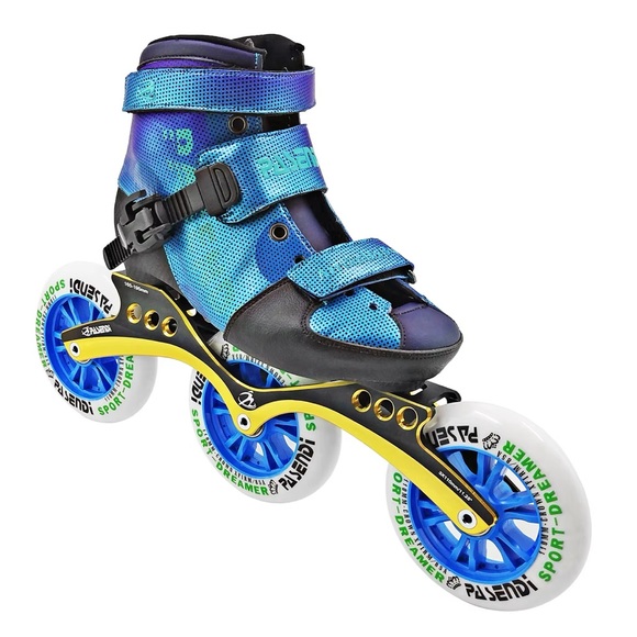 Indoor Kids Track Speed Racing Long Street Asphalt Road Inline Speed Skates - Picture 1 of 6